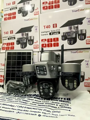 V380pro 4 Lens Solar Camera 4g CCTV