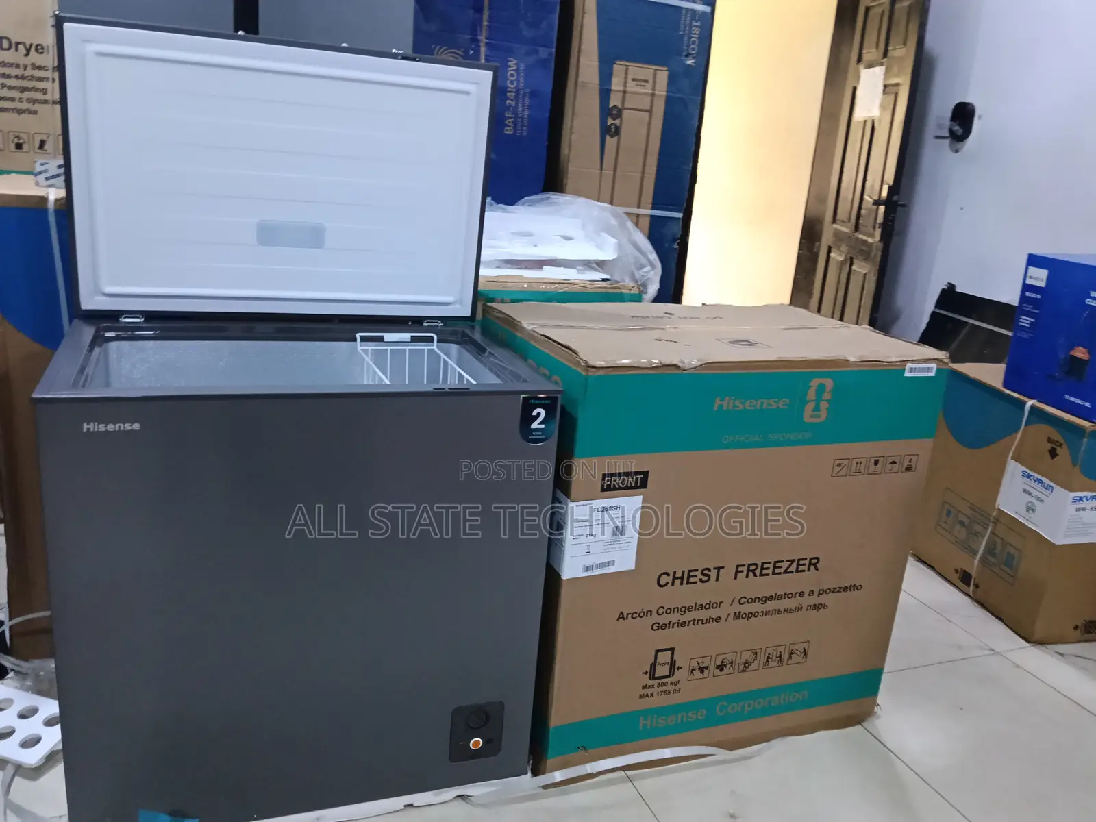 Efficient Hisense Fc260sh Chest Freezer