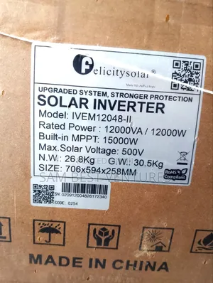 12kv 48v Ivem Felicity Hybrid Inverter