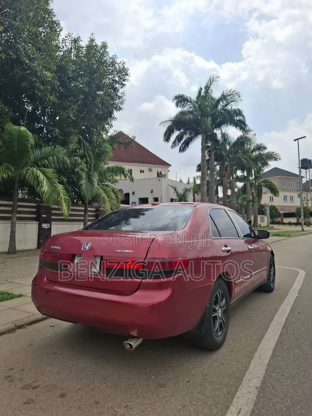 Honda Accord 2004 Red