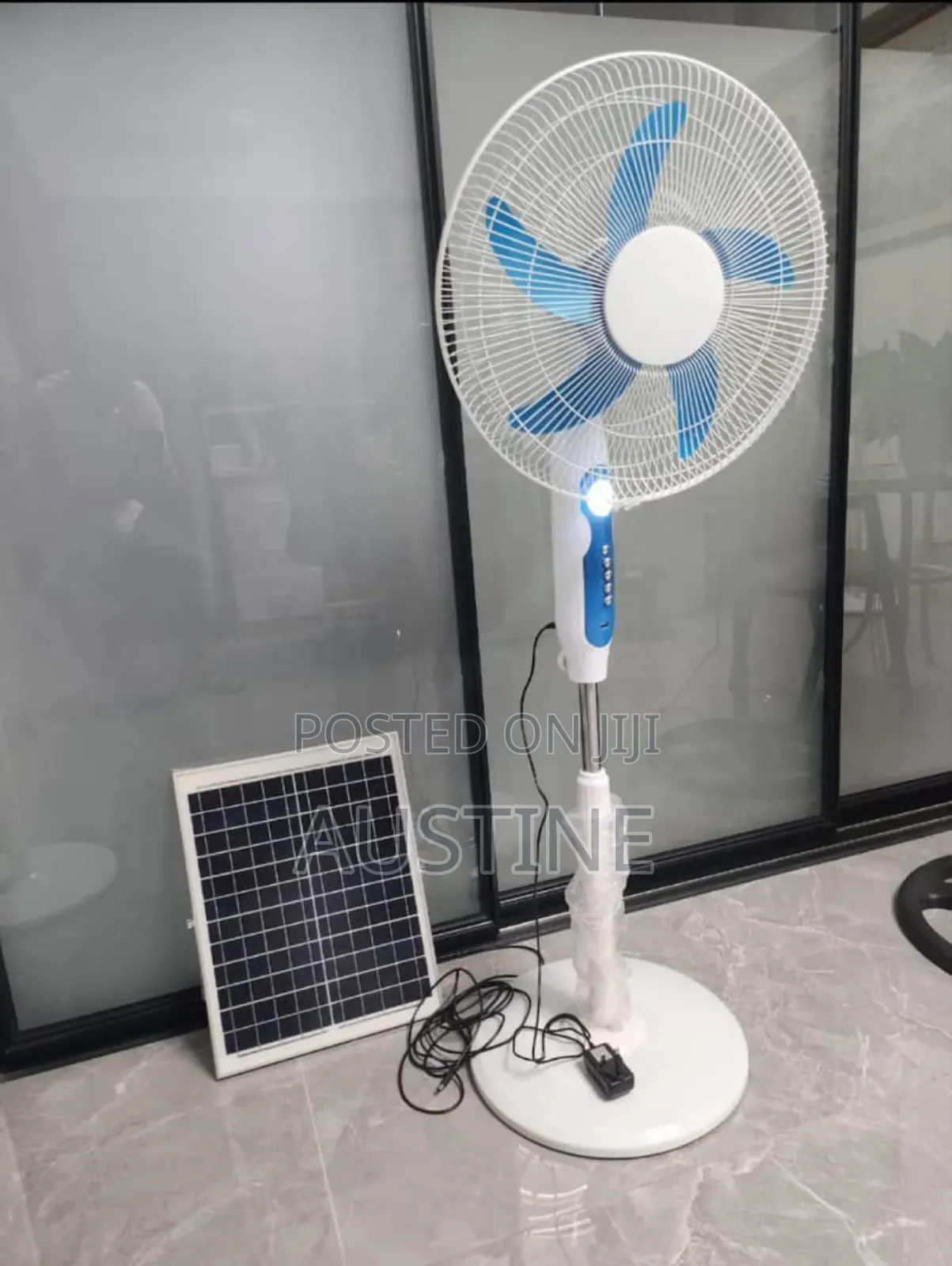 Ac/Dc Solar Powered Fan