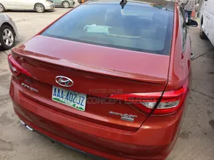Hyundai Sonata Limited 4dr Sedan (2.4L 4cyl 6A) 2014 Orange