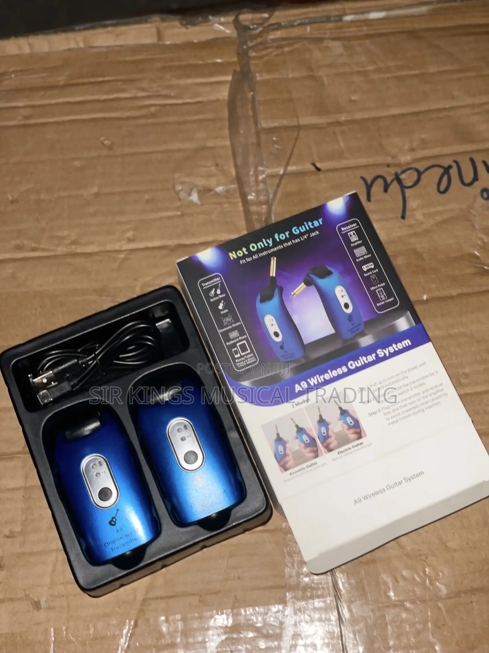 High Quality A9 Wireless Guitar Transmitter Receiver Set
