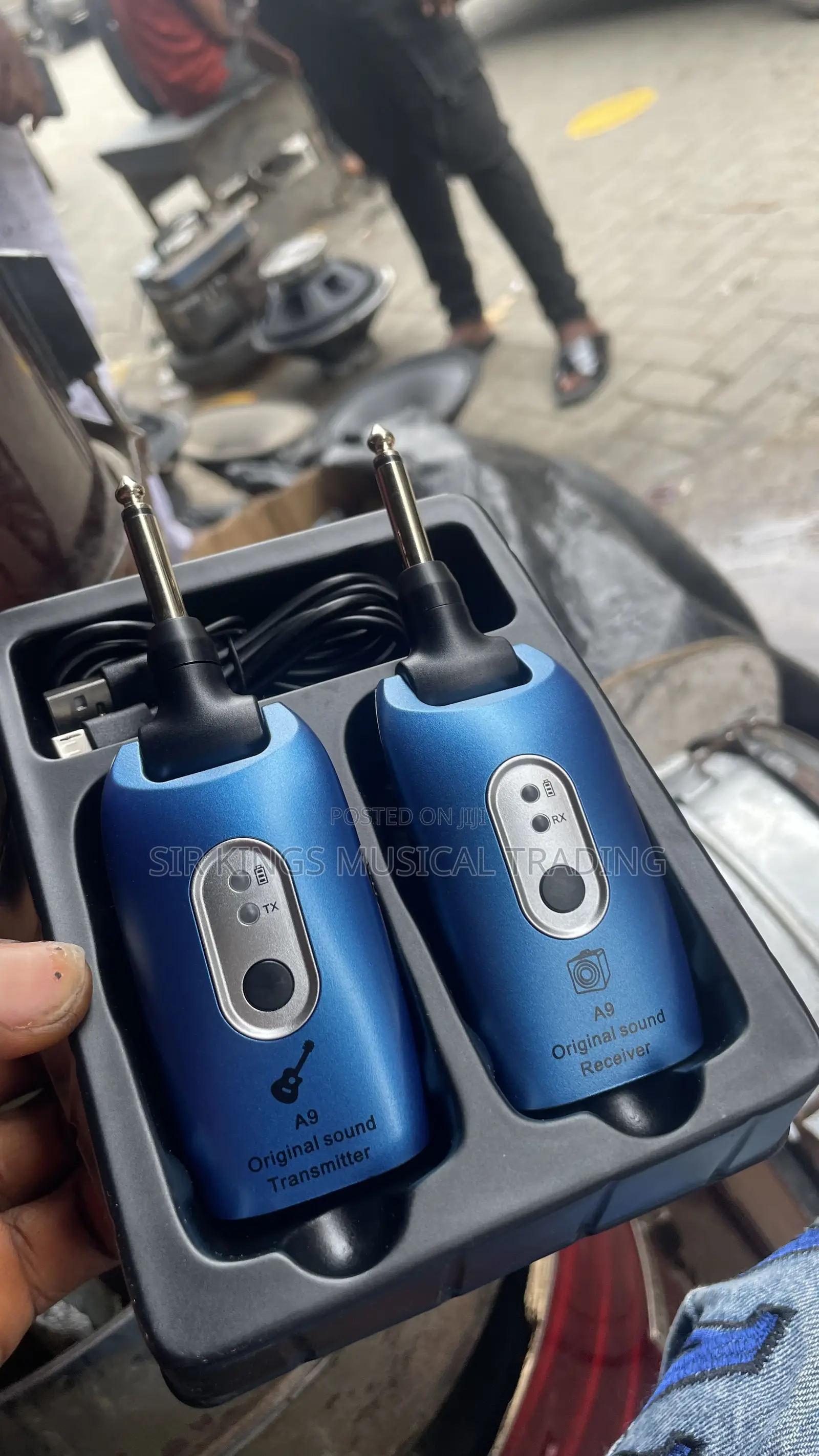 High Quality A9 Wireless Guitar Transmitter Receiver Set