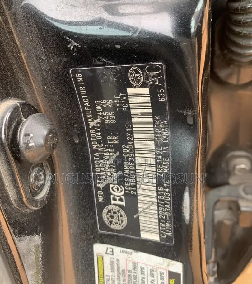 Toyota Corolla 2009 Black