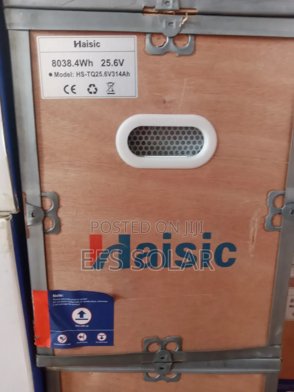 8kwh 24v Haisic Lithium Battery White