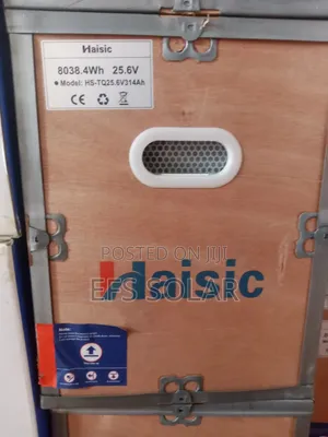 8kwh 24v Haisic Lithium Battery White
