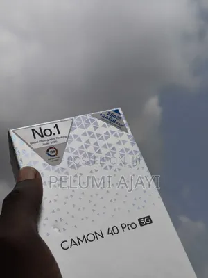 New Tecno Camon 40 Pro 5G 256 GB Gray
