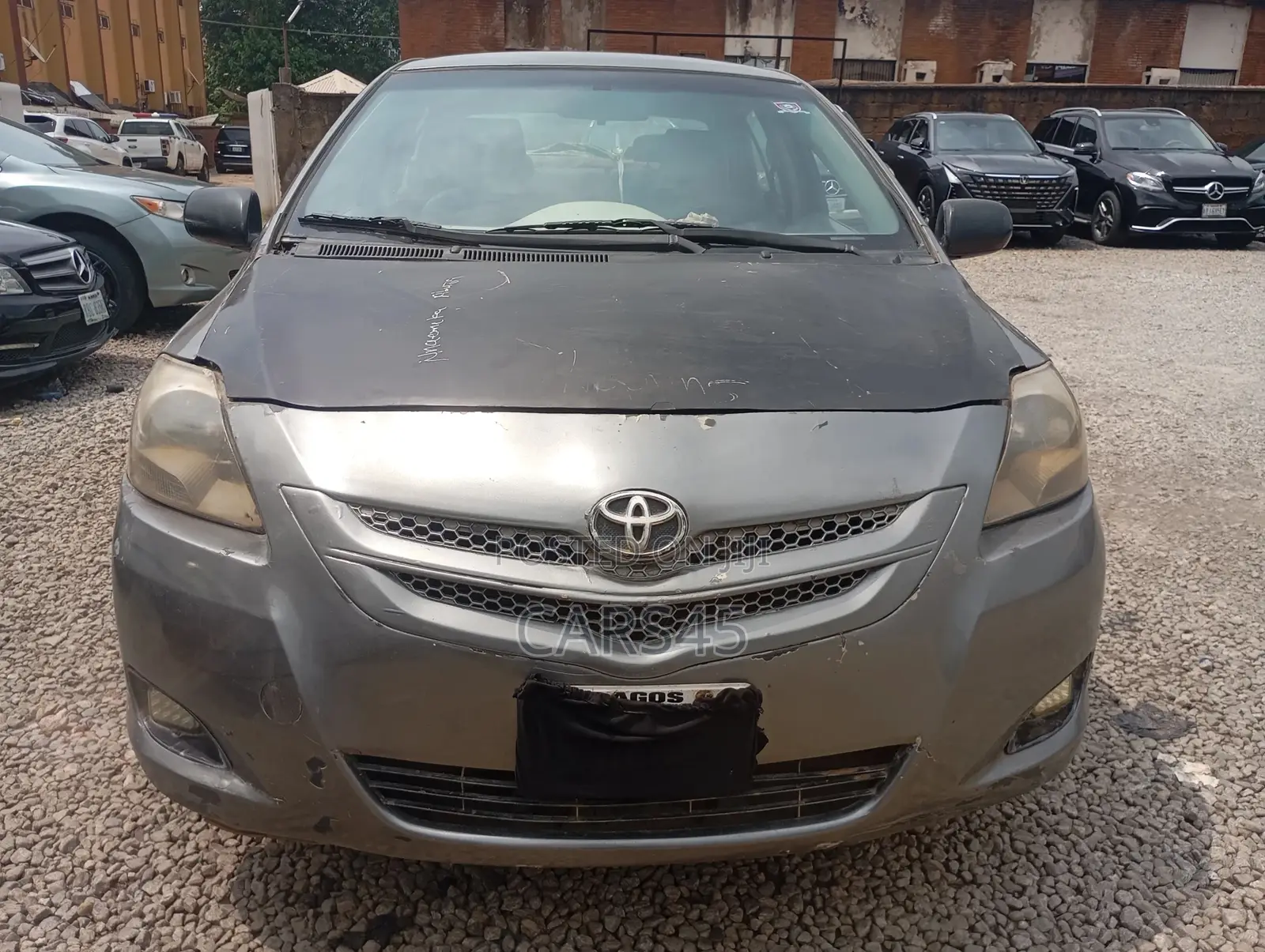 Toyota Yaris 2008 Gray