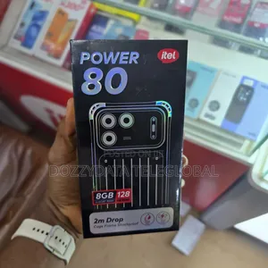 New Itel Power 70 128 GB Black