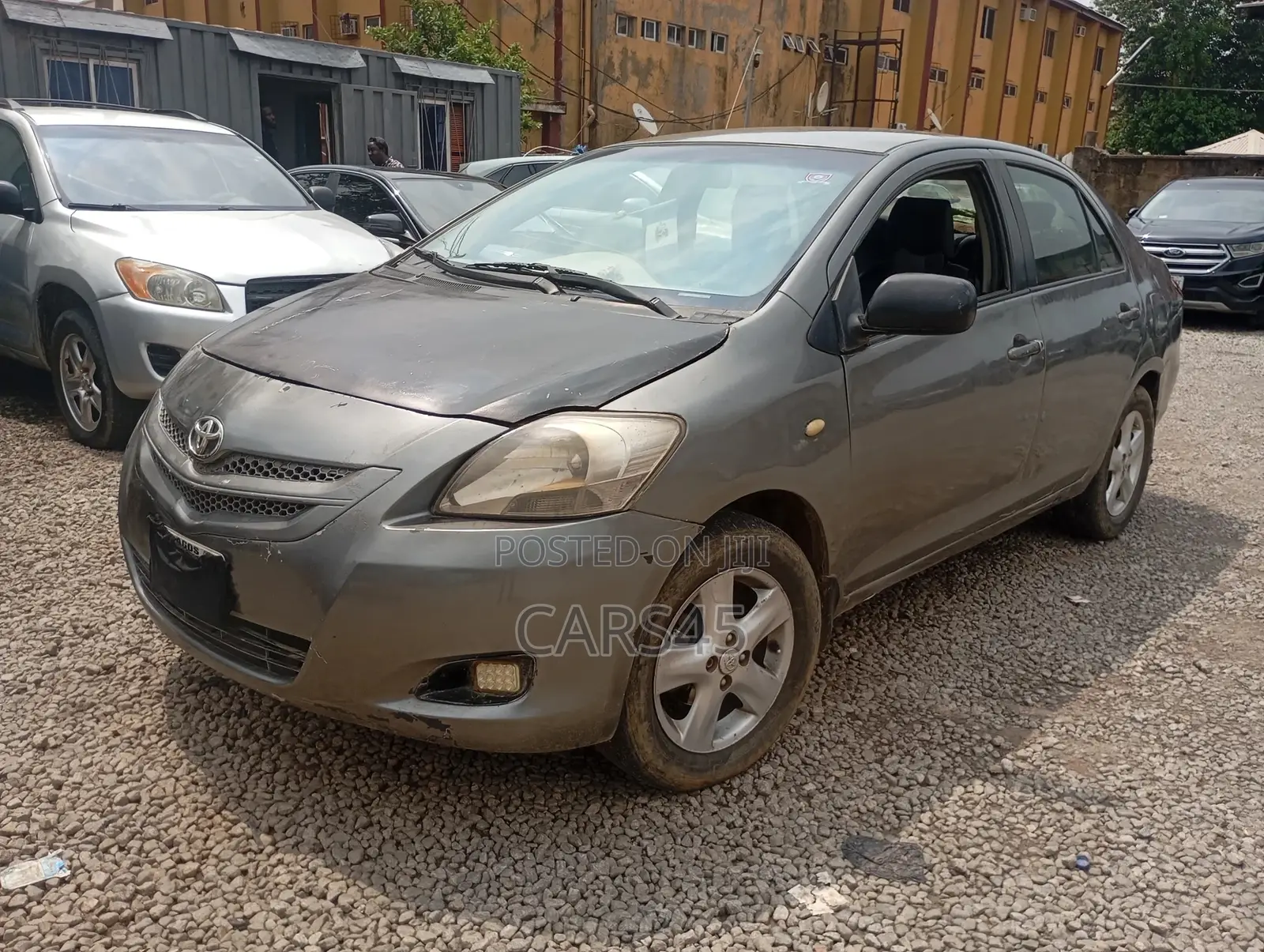 Toyota Yaris 2008 Gray