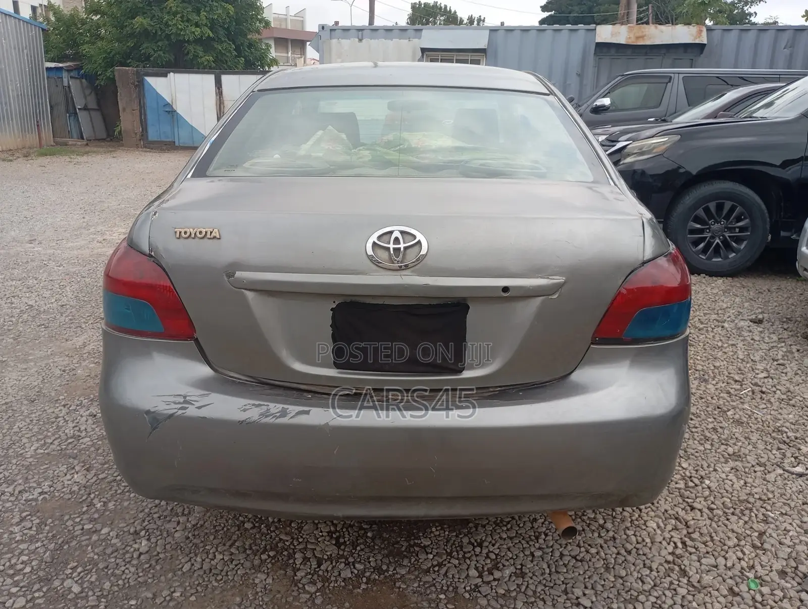 Toyota Yaris 2008 Gray