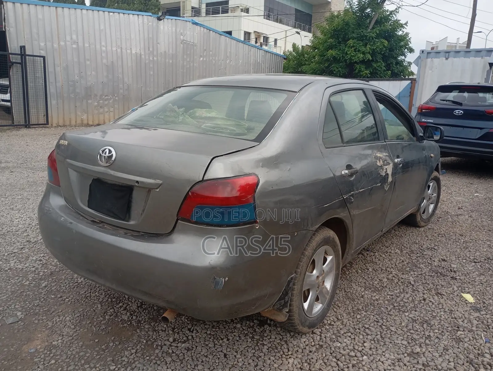 Toyota Yaris 2008 Gray