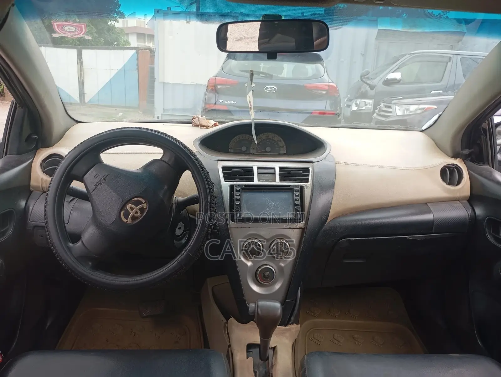 Toyota Yaris 2008 Gray