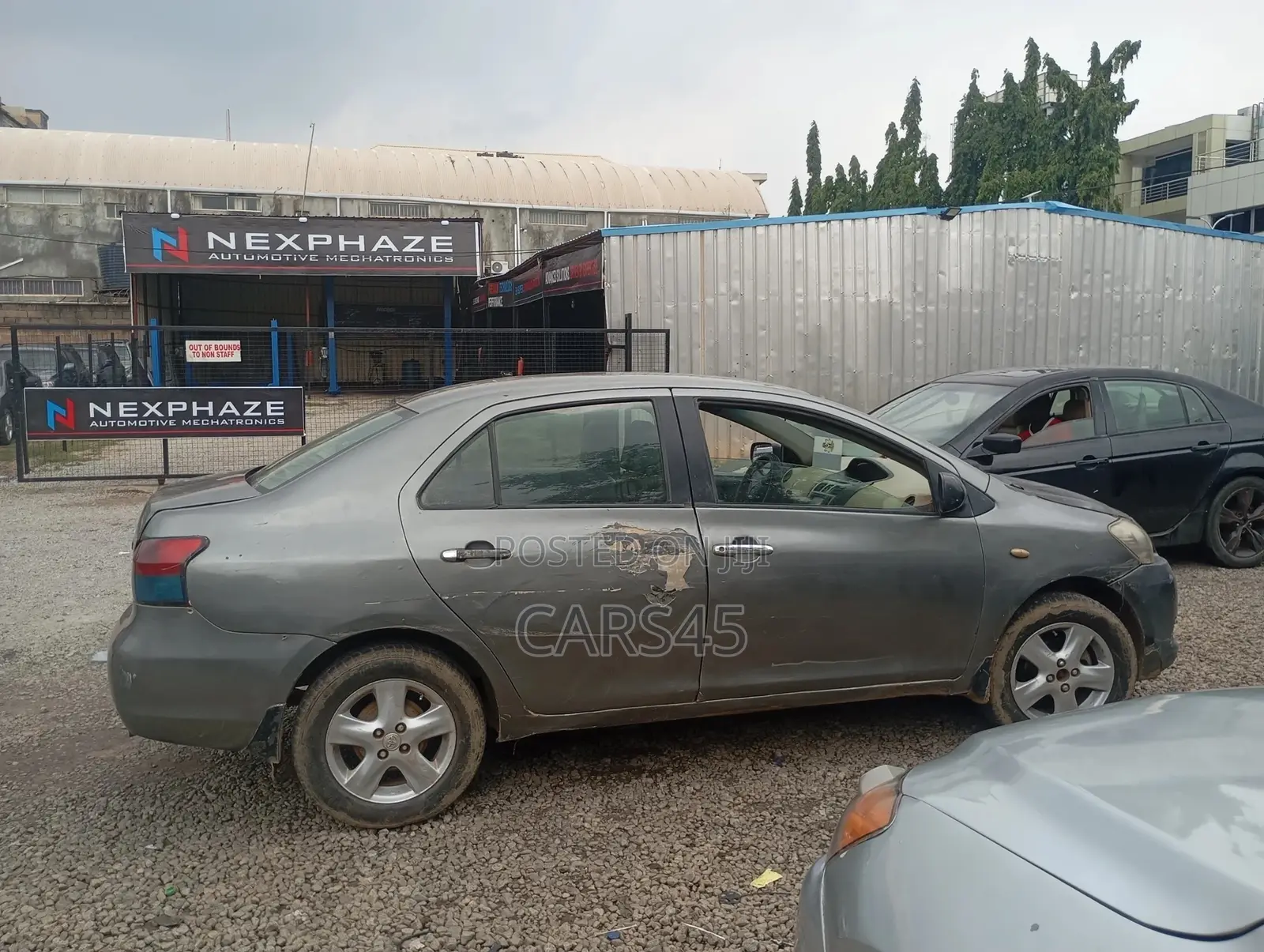 Toyota Yaris 2008 Gray