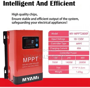 Charge Controller Solar MPPT 60a 12/24/48v