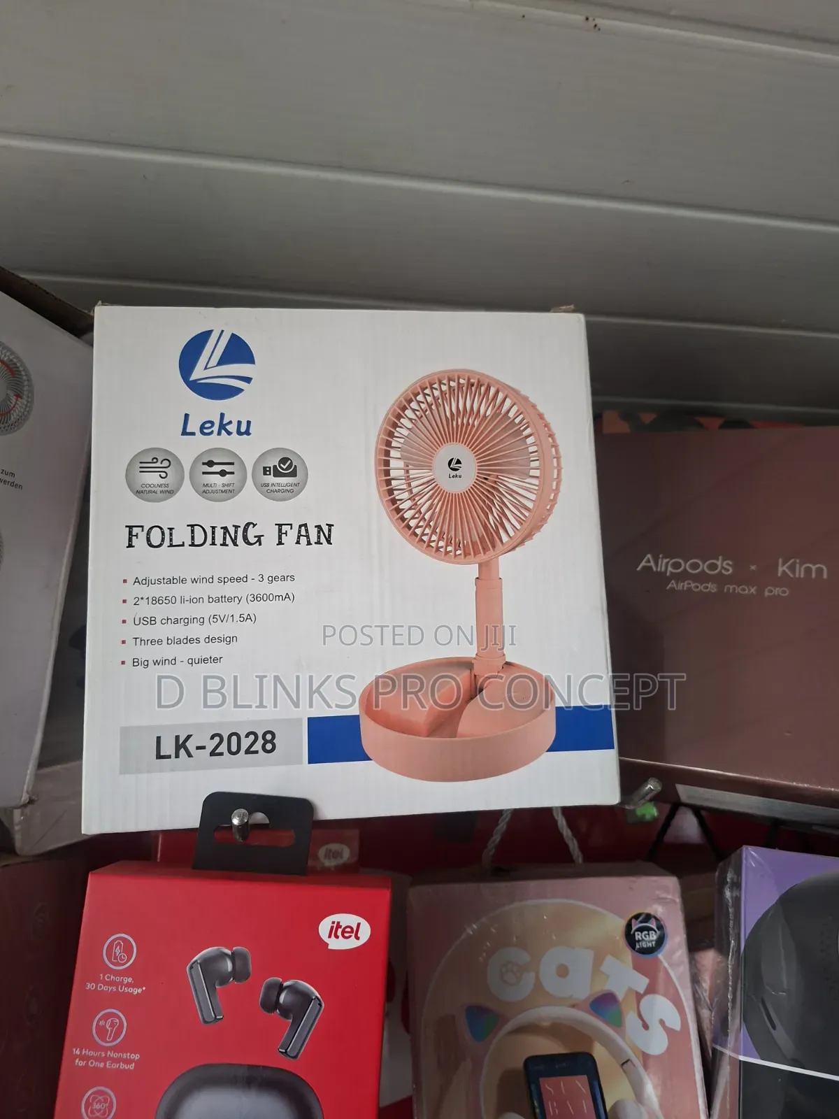 Rechargeable Fan