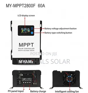 Solar Charge Controller MPPT 60a 12/24/48v