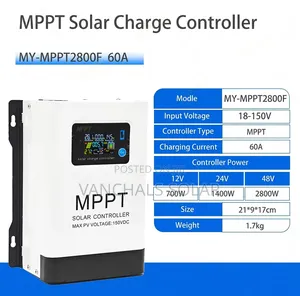 Solar Charge Controller MPPT 60a 12/24/48v