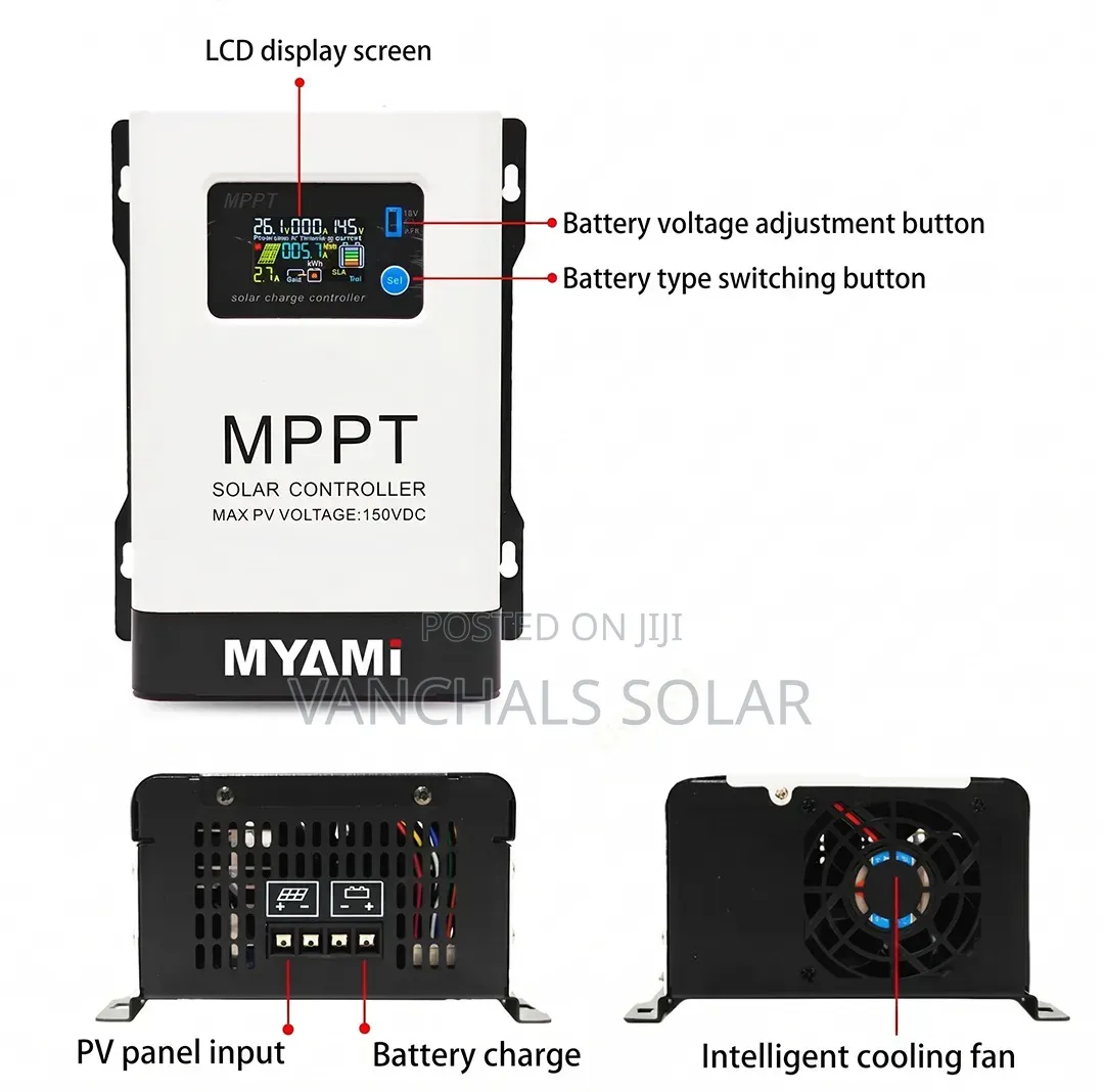 Solar Charge Controller MPPT 60a 12/24/48v