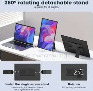 V2com N3pro 16" 2. QHD Portable Monitor, Dual Usb-C