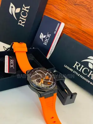 Rick Rubber Wristwatch With Pack