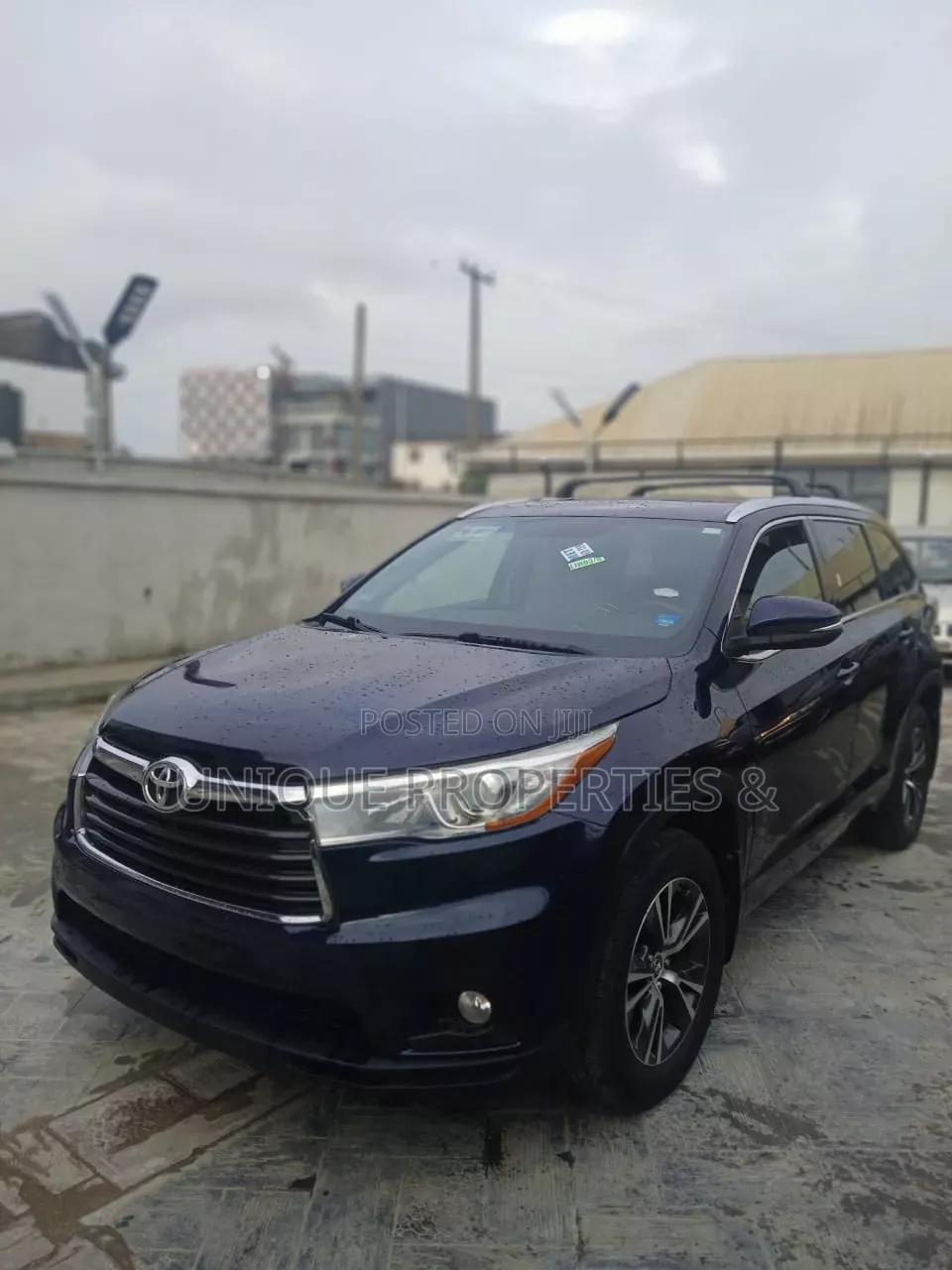 Toyota Highlander 2017 Blue
