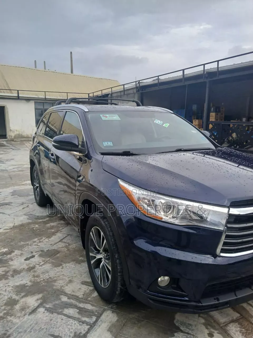 Toyota Highlander 2017 Blue