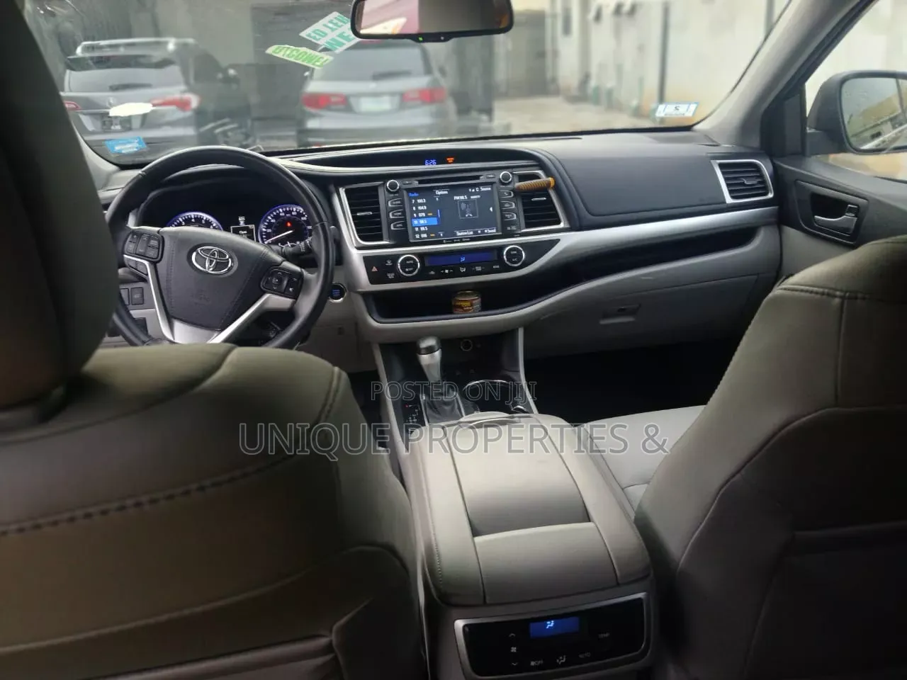 Toyota Highlander 2017 Blue