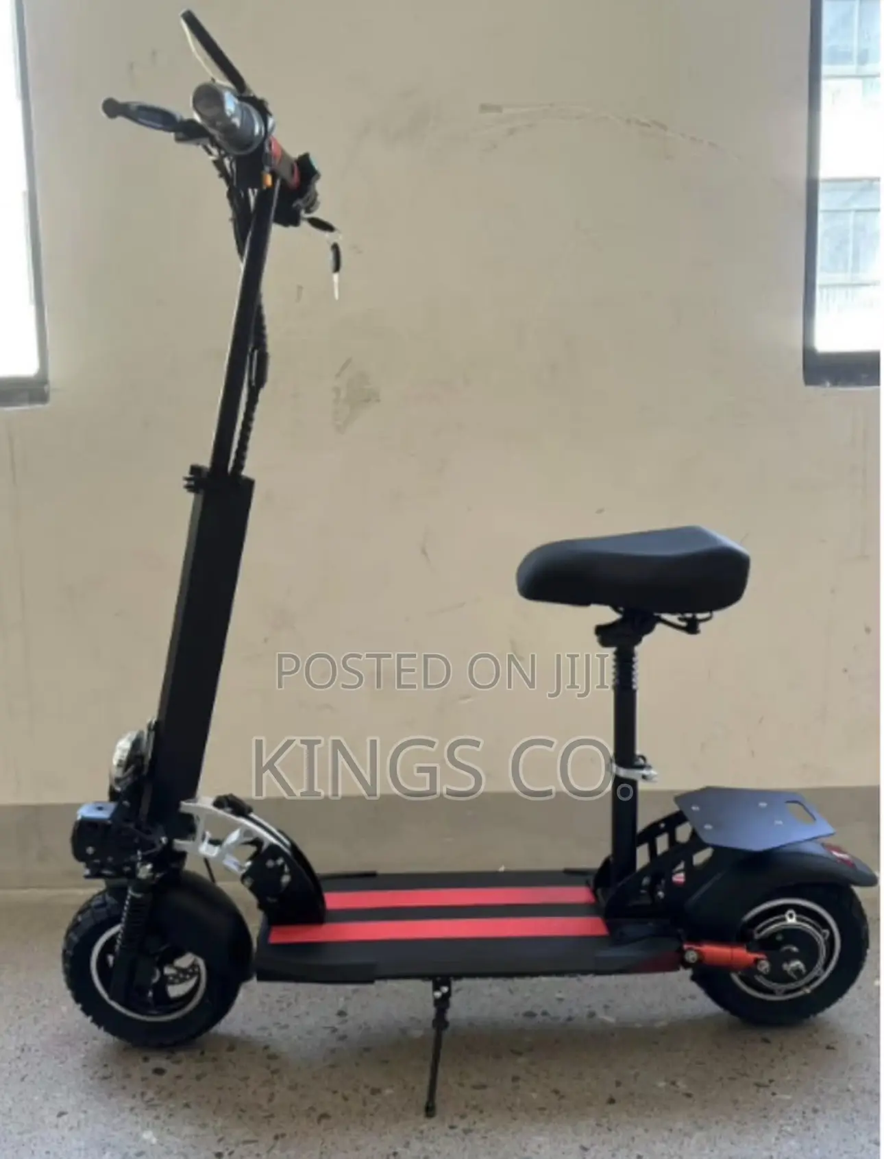 High-Performance Seated Electric Scooter