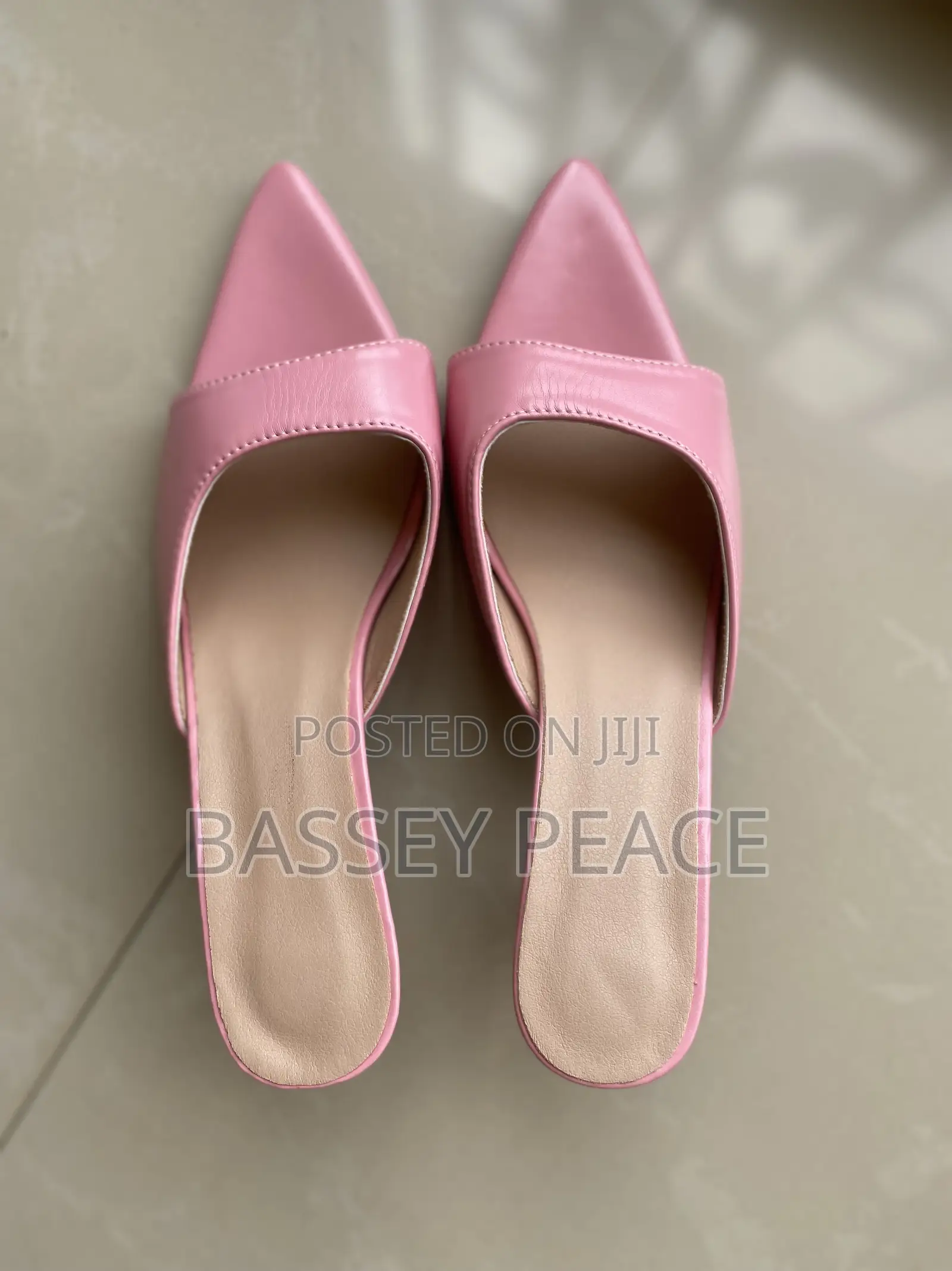 Pink Pointed Toe Heel