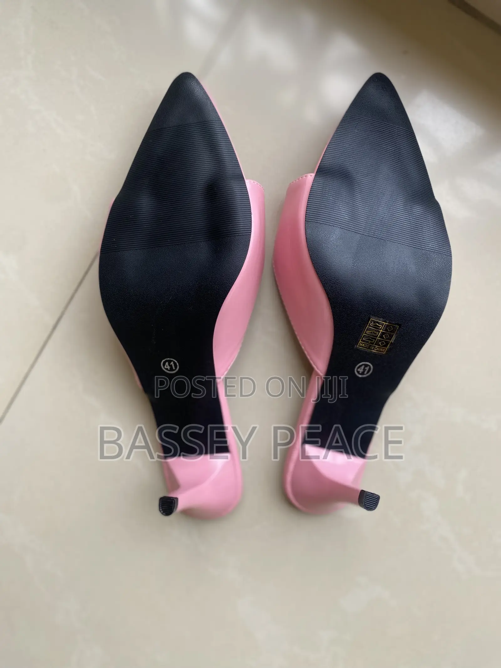 Pink Pointed Toe Heel