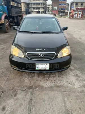 Toyota Corolla 2004 Black