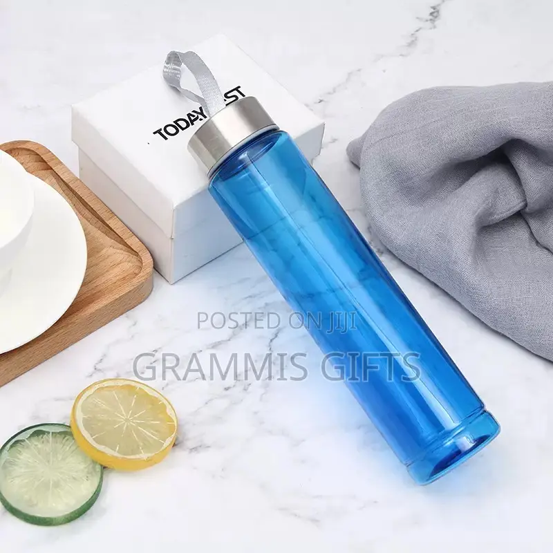 500ml Transparent Rope Water Bottle
