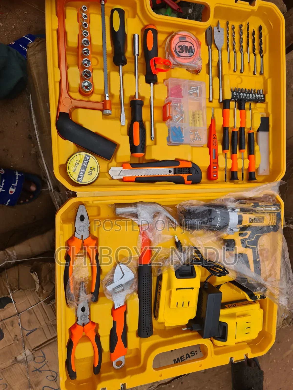 Set Dewalt Cordless Drilling La6