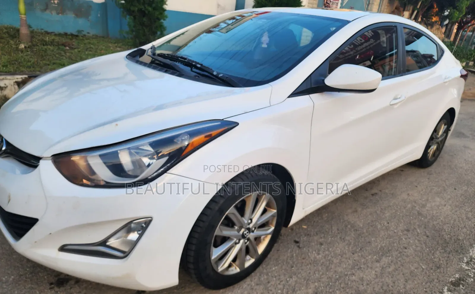 Hyundai Elantra 2014 White