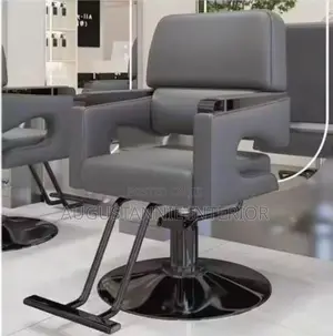 Executive Hydraulic Styling Chair With Chrome Accents
