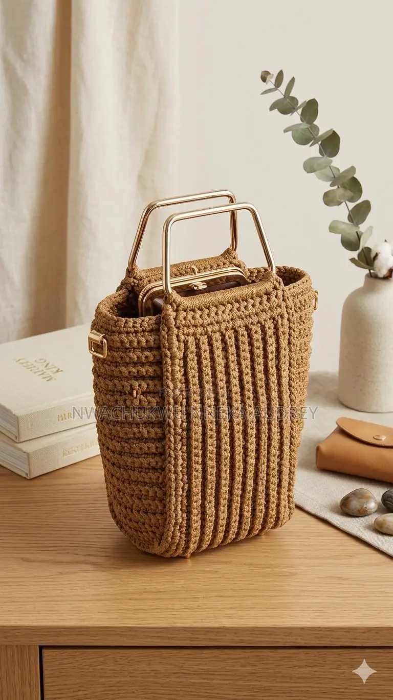 The Artisan Terra-Tone Structured Bag