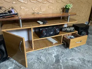 Tv Stand With Side Table