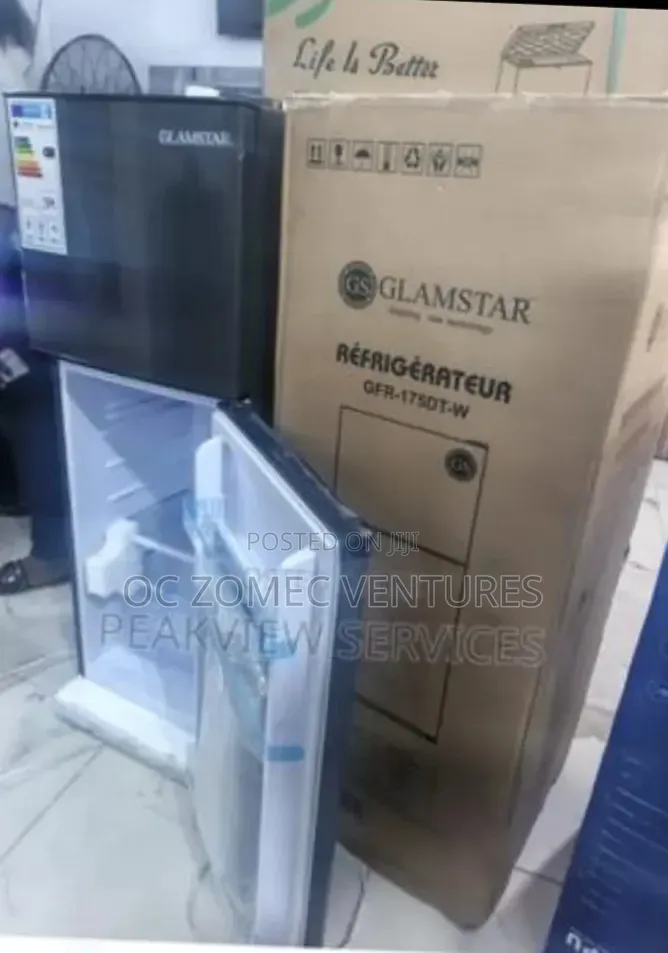 Glamstar Double Door Refrigerator