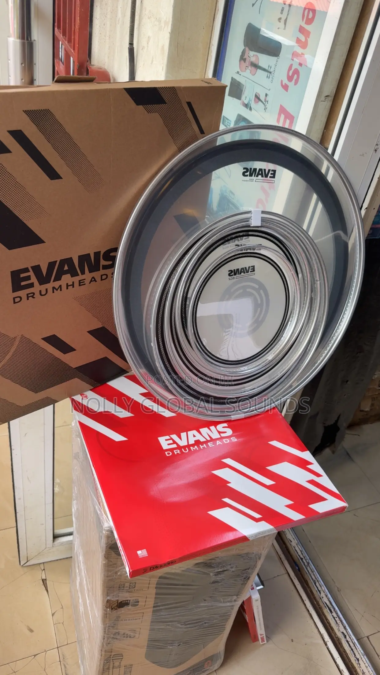 Evans Drum Head (5-Sets) Coated