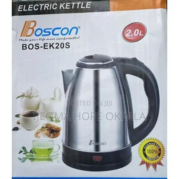 Boscon 2.0l Stainless Steel Electric Kettle