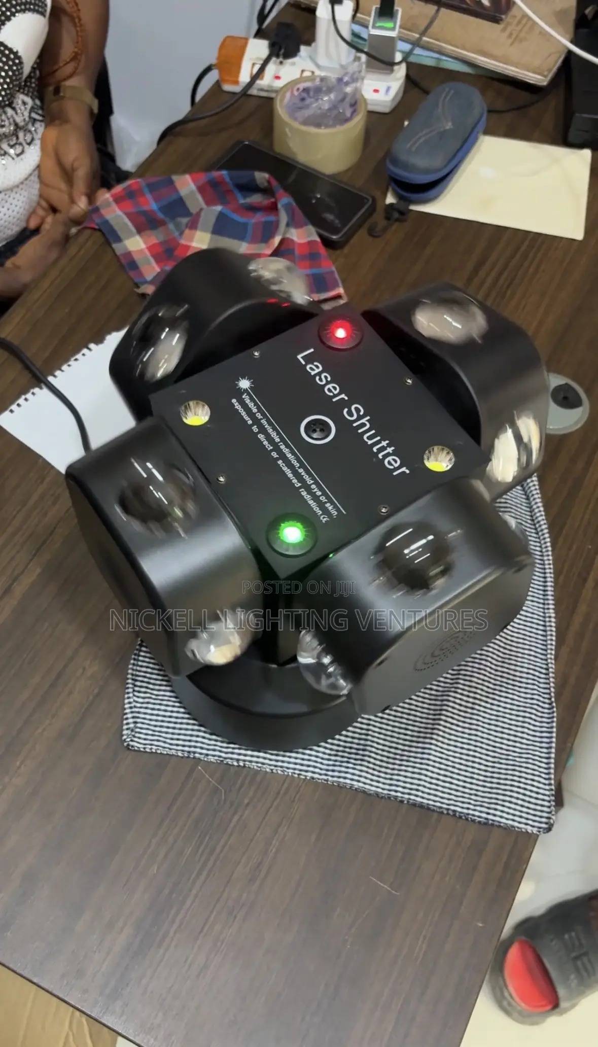 4 Head Moving Head Light With Laser