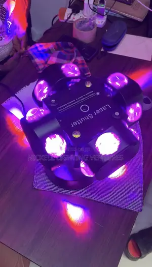 4 Head Moving Head Light With Laser