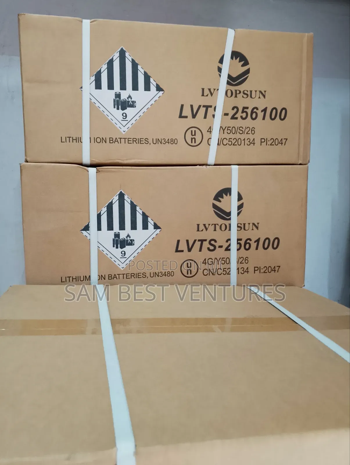 2.5kwh 24v Lvtopson Solar Lithium Batteries
