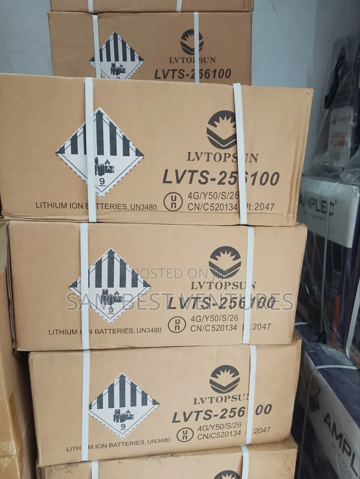 2.5kwh 24v Lvtopson Solar Lithium Batteries