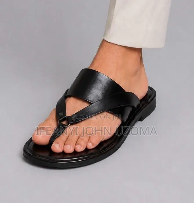 Leather Classic Men Slippers