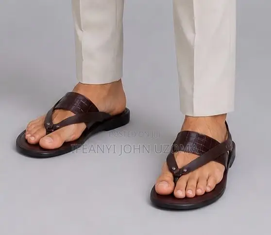 Leather Classic Men Slippers