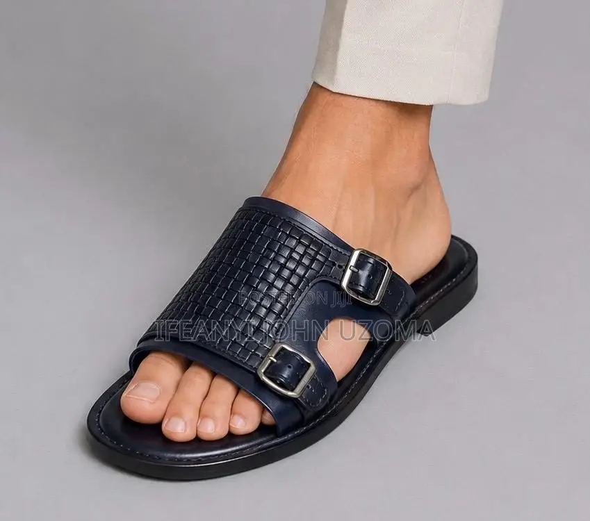 Leather Classic Men Slippers