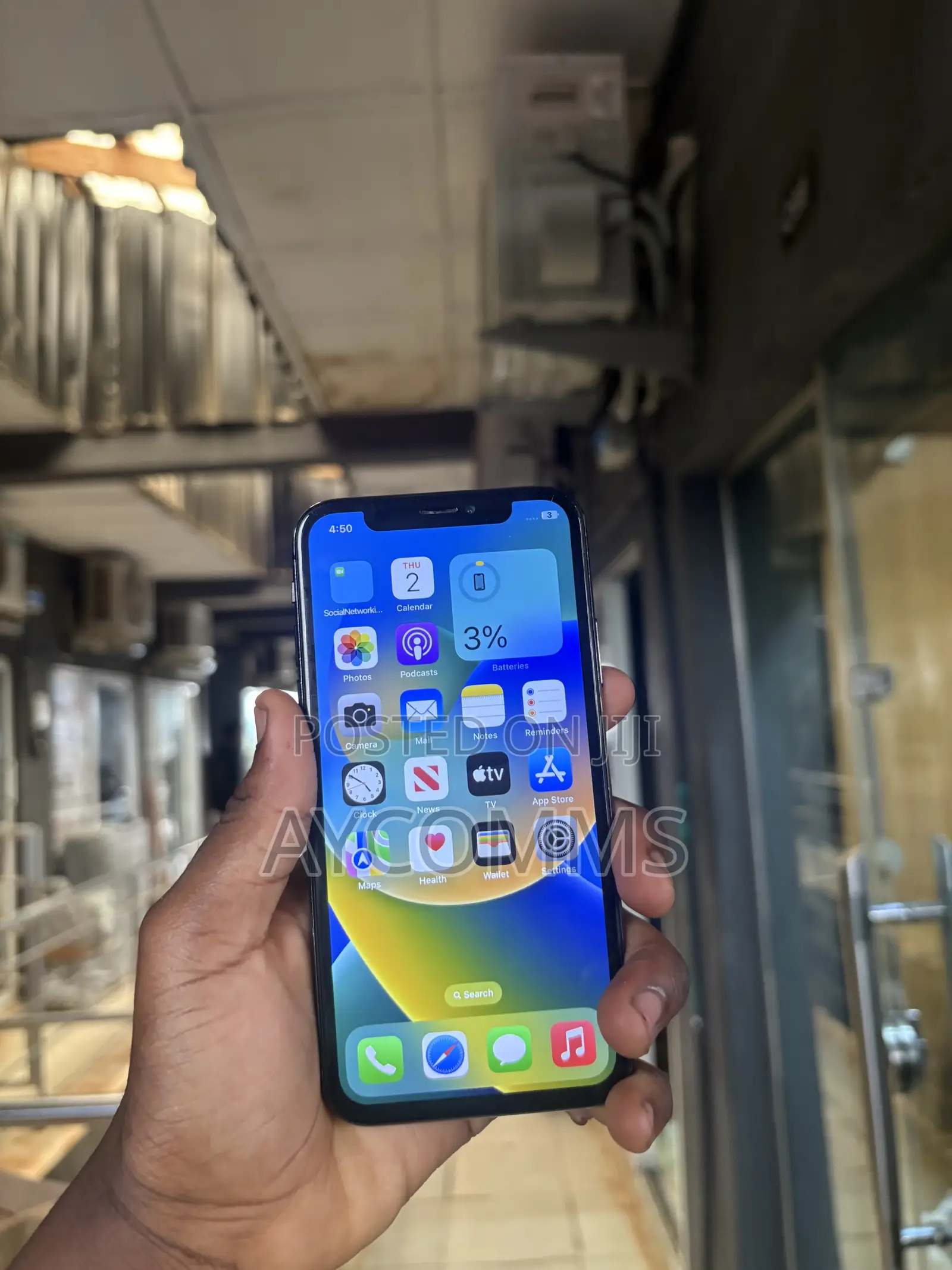 Apple iPhone X 64 GB Black
